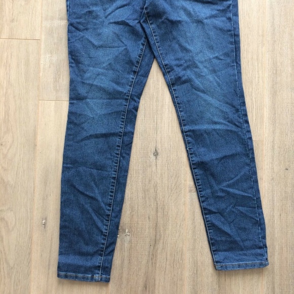 Style Co Tummy Control Skinny Leg Blue Denim Jeans - Picture 6 of 7